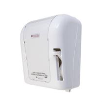 Toalheiro para papel toalha bobina com alavanca - E-DBAL506 - Branca - Exaccta