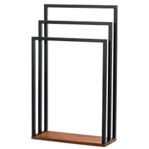 Toalheiro Porta Toalha de Piso Lavabo Gênova D01 Peroba - Inoviza Toalheiro Porta Toalha de Piso Lavabo Gênova D01 Peroba - Inoviza