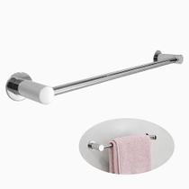 Toalheiro Porta Toalha de Rosto 30cm para Banheiro Inox 304 RR1004