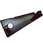 Toalheiro porta toalha de rosto em vidro fumê - Aciole