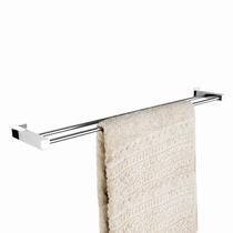 Toalheiro Porta Toalha Duplo para Banheiro 70cm Inox 304 Ref. QRED4013 Toalheiro Porta Toalha Duplo para Banheiro 70cm Inox 304 Ref. QRED4013