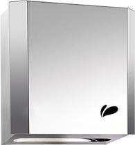 Toalheiro Quadra Inox Escovado - Biovis Toalheiro Quadra Inox Escovado - Biovis