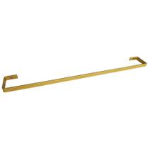 Toalheiro Simples De Parede 60Cm Dourado