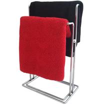 Toalheiro Suporte Duplo Porta Toalhas De Lavabo Banheiro Toalheiro Suporte Duplo Porta Toalhas De Lavabo Banheiro