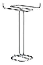 Toalheiro Suporte Duplo Porta Toalhas Lavabo Banheiro 1177