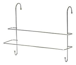 Toalheiro Suporte Porta Toalha Duplo Box De Banheiro