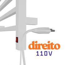 TOALHEIRO TERMICO 2 TOALHA BRANCO QUADRADO Voltagem:110v-direiro