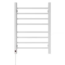Toalheiro Térmico 2 Toalhas Circolare Branco 220 Esquerdo Toalheiro Térmico 2 Toalhas Circolare Branco 220 Esquerdo