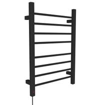 Toalheiro Térmico 2 Toalhas Circolare Due Preto 110 Esquerdo Toalheiro Térmico 2 Toalhas Circolare Due Preto 110 Esquerdo