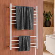 Toalheiro Térmico Alumínio 10 Barras Elegance Bivolt
