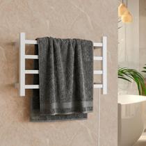 Toalheiro Térmico Alumínio 33x53x10cm 4 Barras Quadrate Bivolt Toalheiro Térmico Alumínio 33x53x10cm 4 Barras Quadrate Bivolt