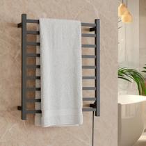 Toalheiro Térmico Alumínio 66X55X10CM9 Barras Quadrate Bivolt Toalheiro Térmico Alumínio 66X55X10CM9 Barras Quadrate Bivolt