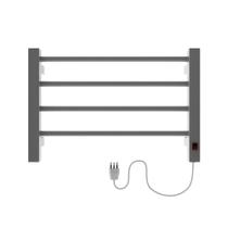 Toalheiro Termico Casuli Circolare Uno Cinza 127V Direito Toalheiro Termico Casuli Circolare Uno Cinza 127V Direito