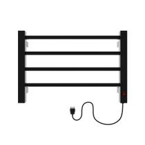 Toalheiro Termico Casuli Quadratto Uno Preto 220V Direito Toalheiro Termico Casuli Quadratto Uno Preto 220V Direito