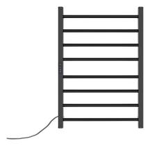 Toalheiro Térmico Duo Timer Digital Preto Fio Lado Esquerdo Toalheiro Térmico Duo Timer Digital Preto Fio Lado Esquerdo