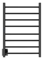 Toalheiro Térmico Duo Timer Digital Preto Fio Oculto Direito Toalheiro Térmico Duo Timer Digital Preto Fio Oculto Direito