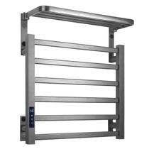 Toalheiro Térmico Elétrico Para Banheiro Com Temporizador de Secagem e Display Digital Preto 45x50cm 110v