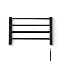 Toalheiro Térmico Flape Preto Para 1 Toalha - Direito 110