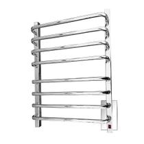 Toalheiro Termico Grande Cromado 220V Fio Oculto Direito