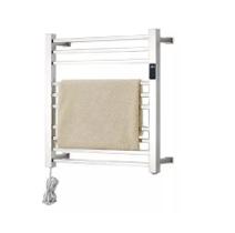 Toalheiro Térmico Grande Quadrado Inox Polido Bivolt Com Controle de Temperatura e Timer Fio Lado Esquerdo Toalheiro Térmico Grande Quadrado Inox Polido Bivolt Com Controle de Temperatura e Timer Fio Lado Esquerdo