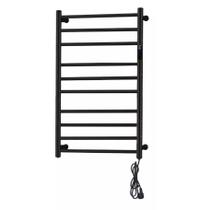 Toalheiro Térmico Grande Redondo Inox Preto Bivolt Com Controle de Temperatura e Timer Fio Lado Direito Toalheiro Térmico Grande Redondo Inox Preto Bivolt Com Controle de Temperatura e Timer Fio Lado Direito