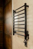 Toalheiro Térmico para Toalhas, Aquecedor Elétrico, Preto com Seletor de Voltagem 110 220v