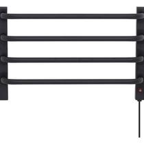 Toalheiro Termico Parede Preto 127V Esquerdo 1 Toalha Flape