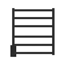 Toalheiro Térmico Prime Clean Preto Bivolt Bilateral