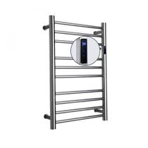 Toalheiro Térmico Redondo Inox Polido Fio Superior Direito Toalheiro Térmico Redondo Inox Polido Fio Superior Direito