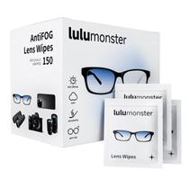 Toalhetes antiembaçantes para lentes Lulumonster 150 pré-umedecidos individualmente Toalhetes antiembaçantes para lentes Lulumonster 150 pré-umedecidos individualmente