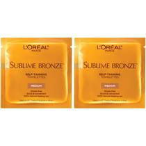 Toalhetes Autobronzeadores L'Oréal Paris Sublime Bronze - 12 Unidades