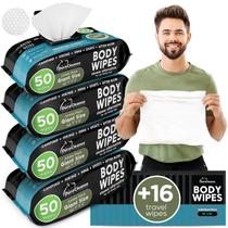 Toalhetes corporais Duracleanse After Gym para homens 200 XL + 16 Travel
