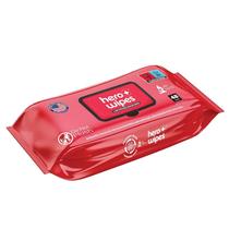 Toalhetes corporais Hero Wipes removem 98% dos agentes cancerígenos 48 quilates