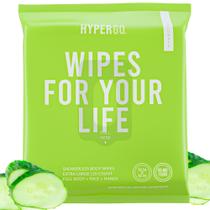 Toalhetes corporais HyperGo XL, pacote de 20 unidades, biodegradáveis Toalhetes corporais HyperGo XL, pacote de 20 unidades, biodegradáveis