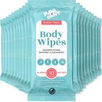 Toalhetes corporais PIPA MiNT 200 XL Toalhetes de banho para adultos x20