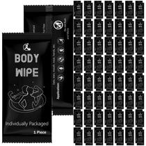 Toalhetes corporais Tingle, 200 unidades embalados individualmente com aloe Toalhetes corporais Tingle, 200 unidades embalados individualmente com aloe
