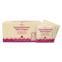 Toalhetes de ácido hipocloroso BASE LABORATORIES para rosto e pele 75 Toalhetes de ácido hipocloroso BASE LABORATORIES para rosto e pele 75