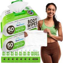 Toalhetes de banho Duracleanse Extra Moist No Rinse 100 XL Shower