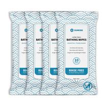 Toalhetes de banho SUNKISS TrustPlus com Aloe 8x12 40 unidades para adultos