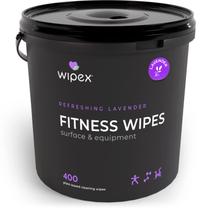 Toalhetes de ginástica Wipex Natural Fitness Equipment Cleaner 400 unidades