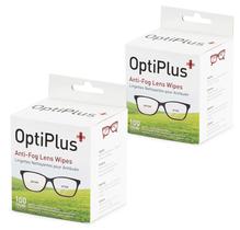 Toalhetes de lente OptiPlus Anti Fog, pré-umedecidos para óculos, pacote com 200 unidades Toalhetes de lente OptiPlus Anti Fog, pré-umedecidos para óculos, pacote com 200 unidades
