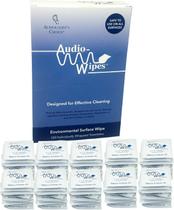 Toalhetes de limpeza Audio-Wipes 100 unidades sem álcool
