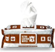Toalhetes de limpeza de couro Venture Wipes Clean/Condition/Protect