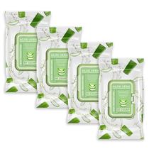 Toalhetes de limpeza de maquiagem Body Prescription Aloe Vera 50x4