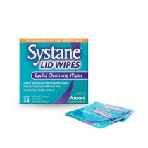 Toalhetes de limpeza de pálpebras Systane Lid Wipes estéreis 32 unidades Toalhetes de limpeza de pálpebras Systane Lid Wipes estéreis 32 unidades
