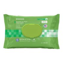 Toalhetes de limpeza de pele McKesson Flushable XL Aloe Vitamina E 48ct Toalhetes de limpeza de pele McKesson Flushable XL Aloe Vitamina E 48ct