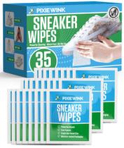 Toalhetes de limpeza de tênis Pixiewink de dupla face 35 unidades Toalhetes de limpeza de tênis Pixiewink de dupla face 35 unidades