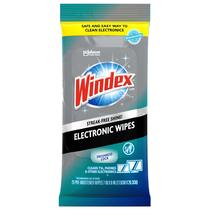 Toalhetes de limpeza eletrônicos Windex 642517EA, 25 toalhetes