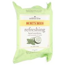 Toalhetes de limpeza facial Burts Bees Cucumber Scent 30 uni