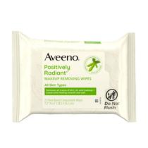 Toalhetes de limpeza facial para remoção de maquiagem Aveeno Positively